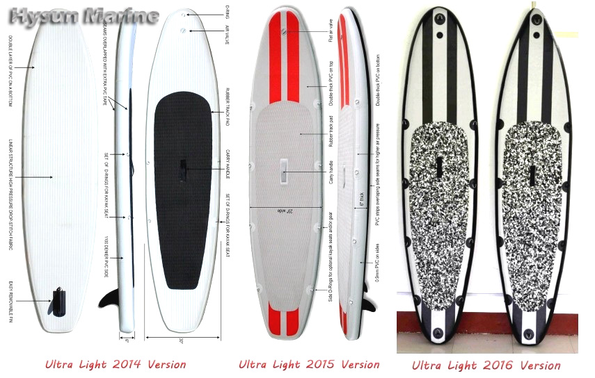 Hysun Marine Ultra Light Series ISUP Boards
