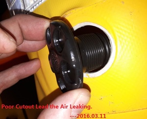 Poor Cutout Lead the Air Leaking_2016.03.11.jpg