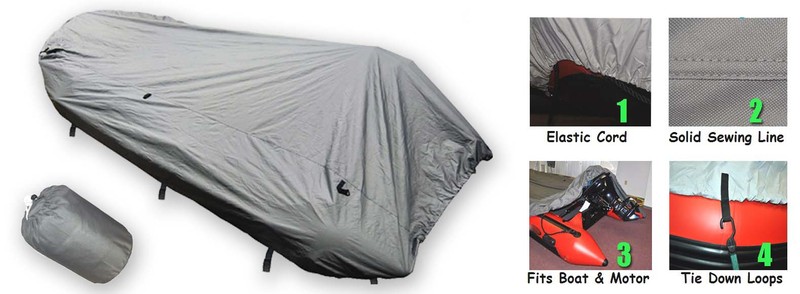  Hysun OEM Waterproof Milderproof Inflatable Boat Cover Reference Photos