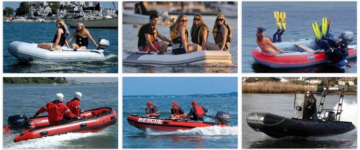 ORCA Hypalon Inflatable Boats Photos