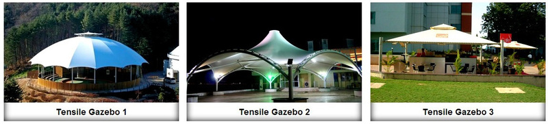Hysun Membrane Structure - Tensile Gazebo
