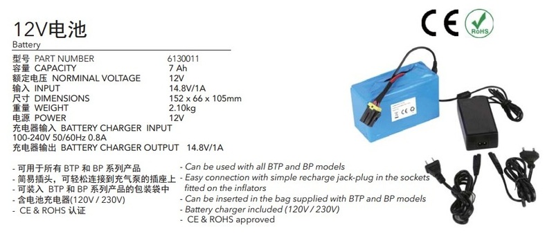 IT-BRAVO-ISUP 12V Battery
