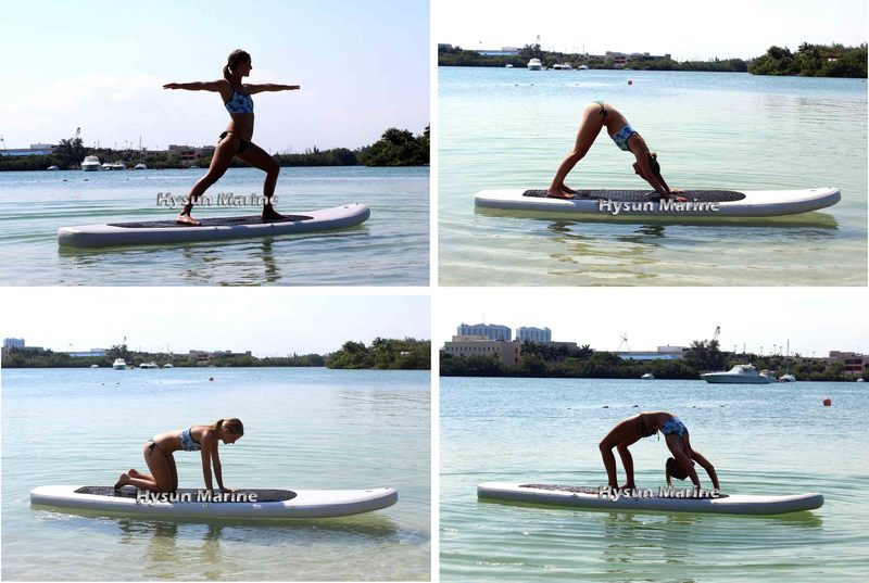  Hysun UL-11' Paddle Boards are Great for Yoga on a Water!
