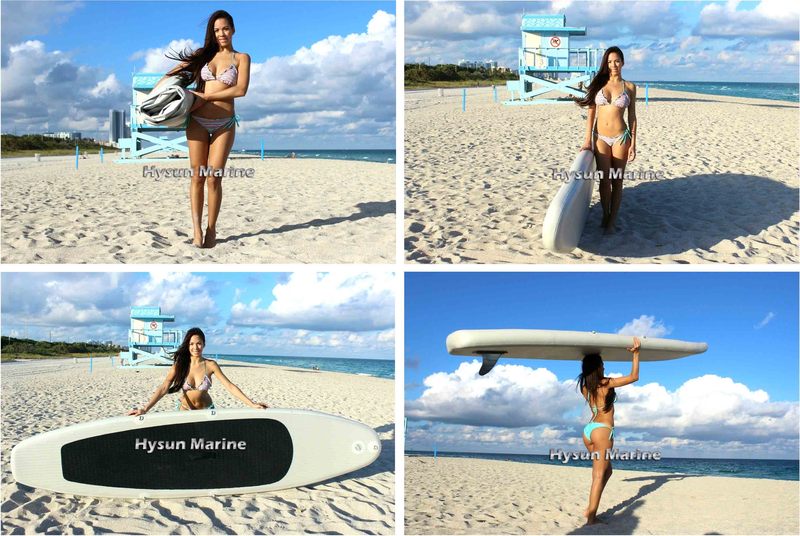 Hysun Marine 11' ISUP Boards Customers' Photos_Portable and Lightweight