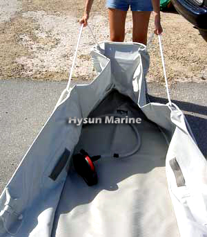 Folding Hysun Inflatable Boat Instructions