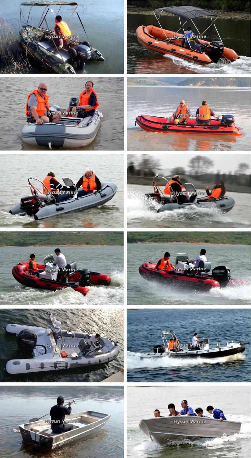 Hysun Marine Inflatable Boats Customers' Feedback
