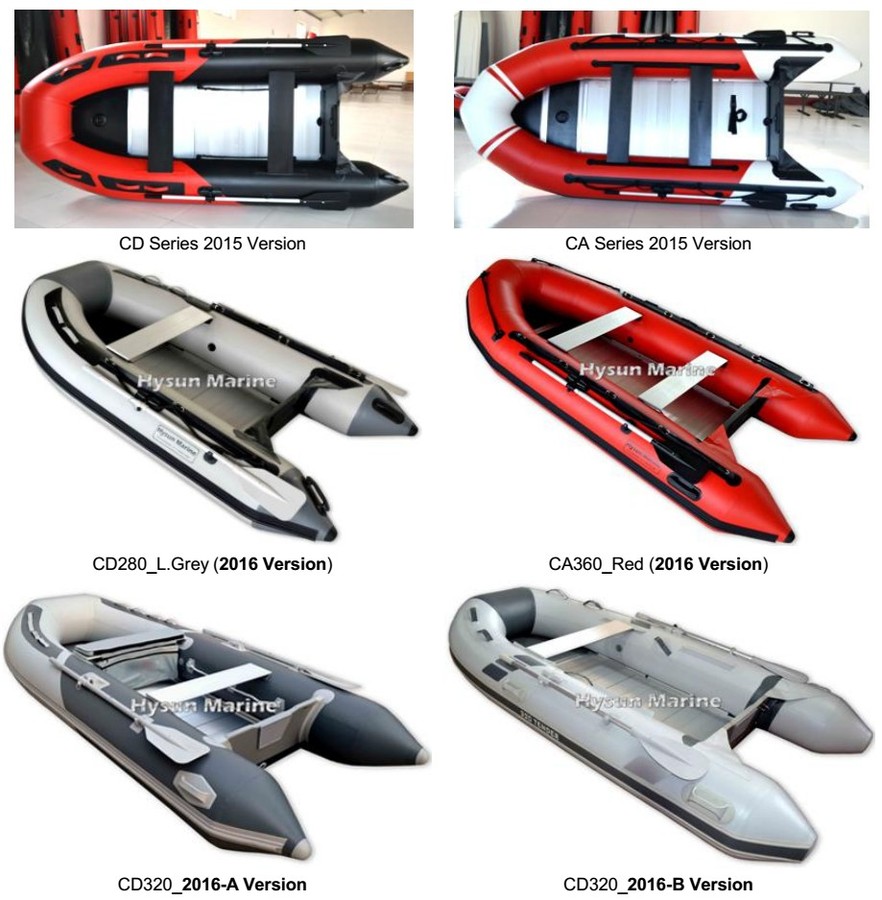 Hysun Marine CD & CA Series Inflatable Tenders