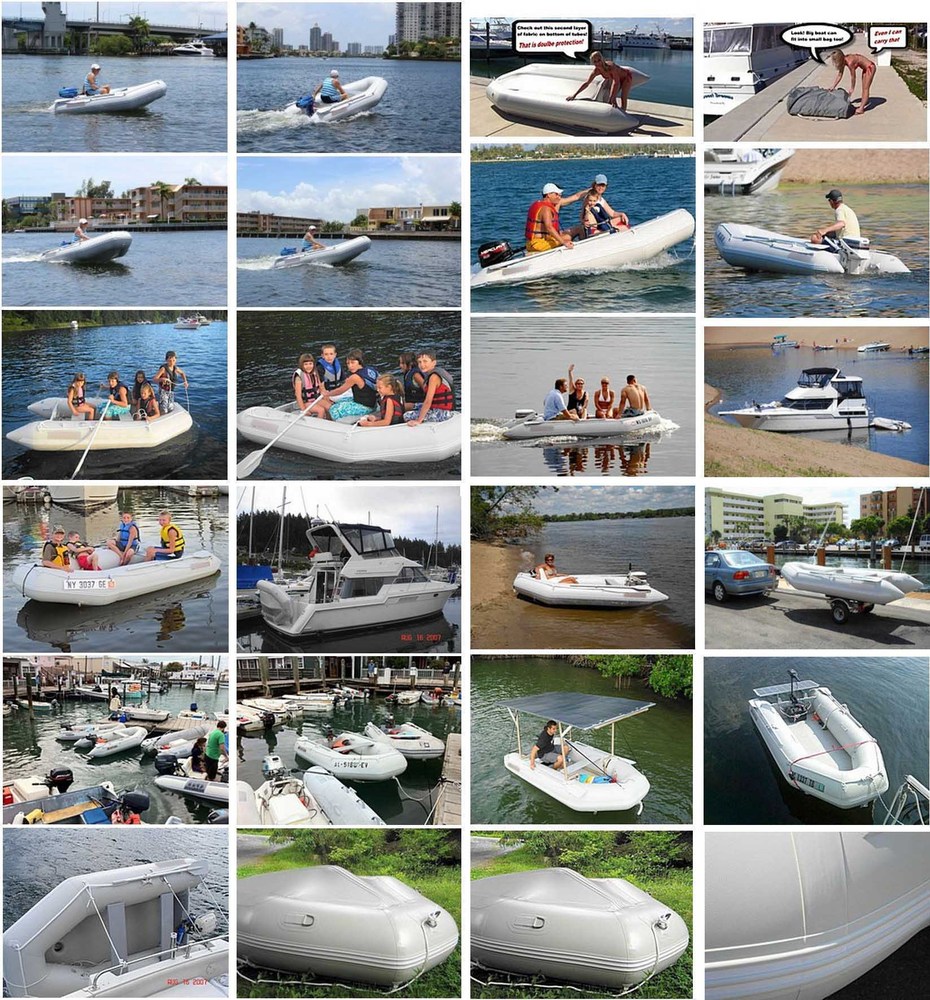 CM Series  Economy Version Inflatable Boats Customers Photos