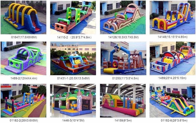 Hysun OEM Inflatable Obstacle Courses Photos