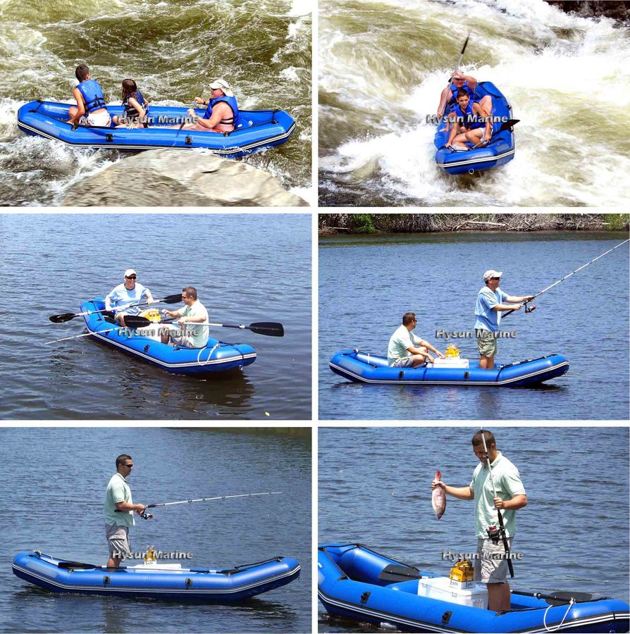 Hysun Marine CRD360 Multifunctional Inflatable Raft Customers' Photos