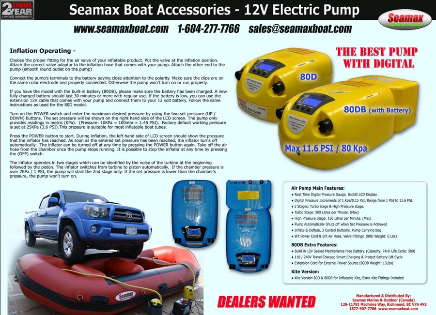 Seamax  Professional High-Pressure Electric pump